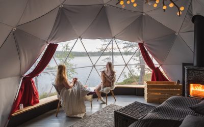 Quando a vista exige ser vista – Aurora Glamping